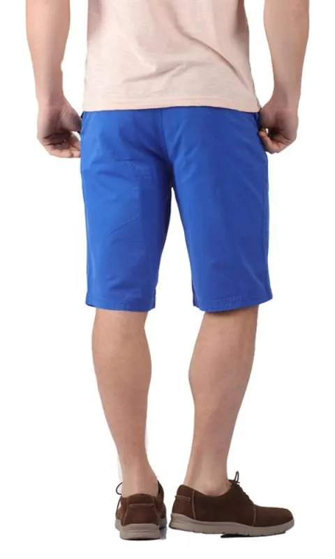 21851 Casual Basic Blue Plain Short