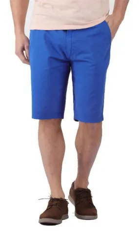 21851 Casual Basic Blue Plain Short