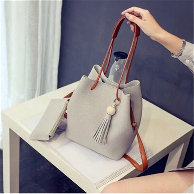 3PCS Composite Casual Leather HandBags For Women