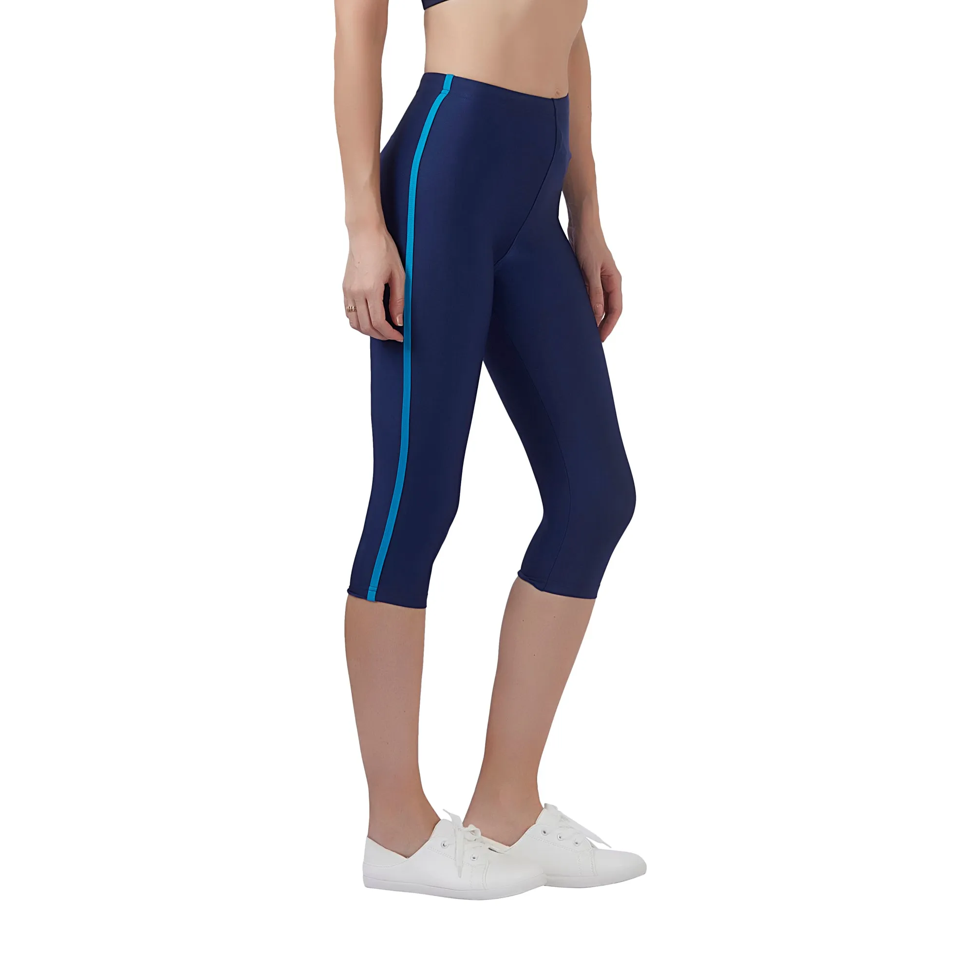 Align Women 3/4TH LEGGING (Ideal for Running, Gym and Yoga) Anti Chafing