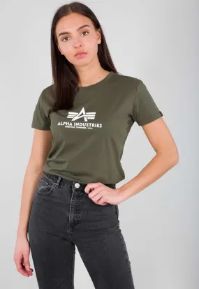 Alpha Industries New Basic T-Shirt WMN olive 196051-142