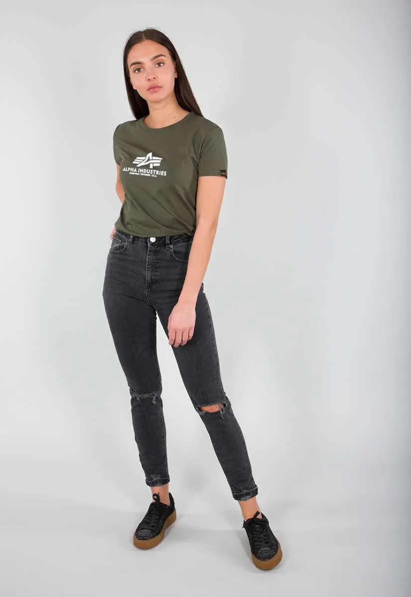 Alpha Industries New Basic T-Shirt WMN olive 196051-142