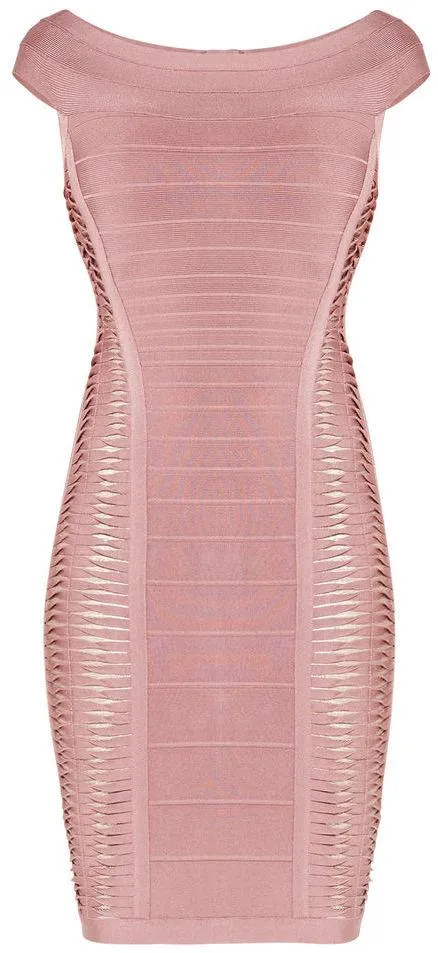 'Alyson' Twist Bandage Dress