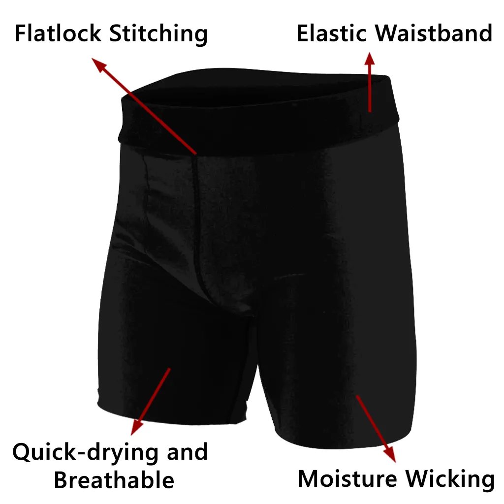 American Warrior BJJ/MMA Compression Shorts