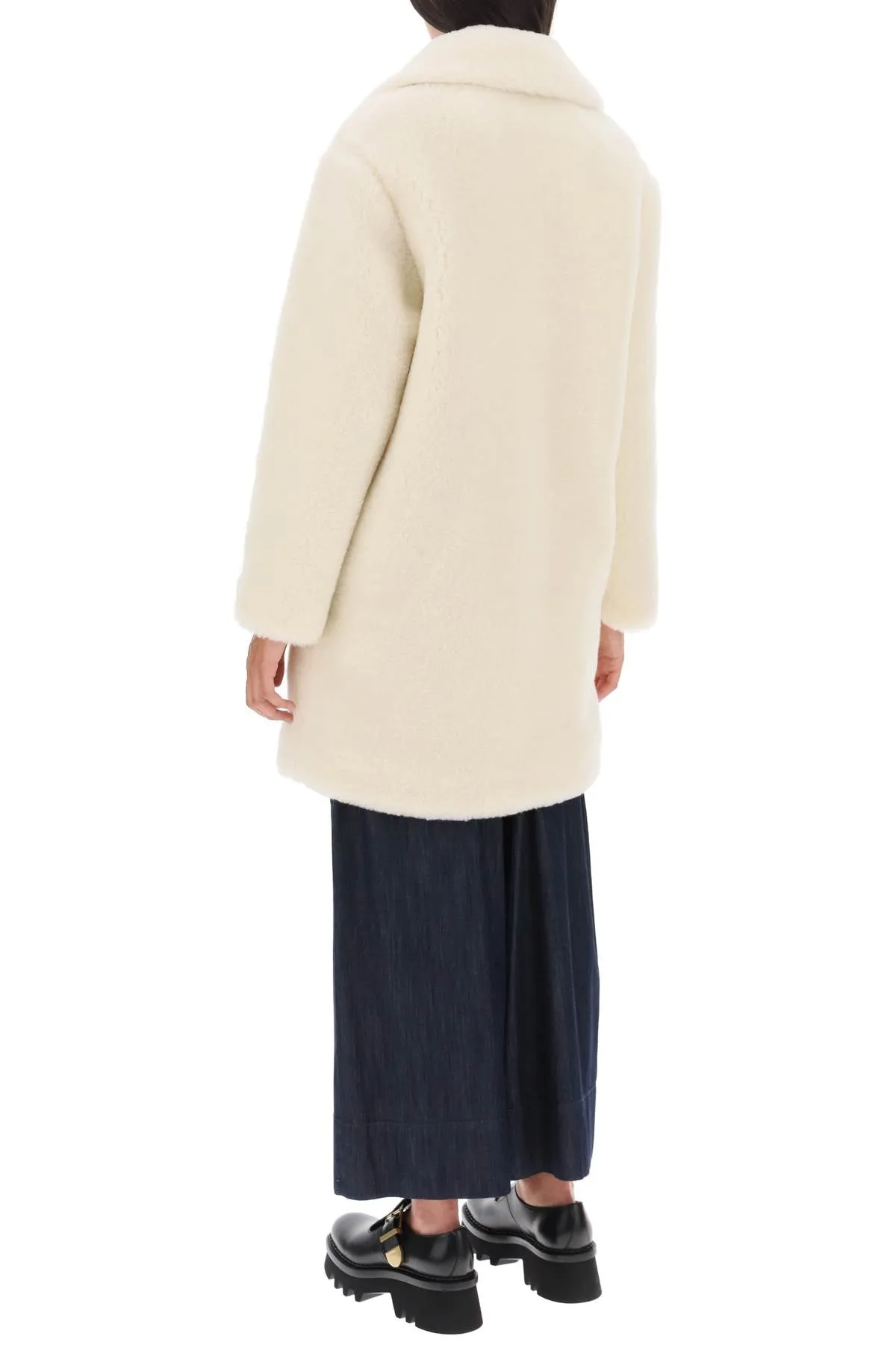 A.p.c. nicolette teddy coat