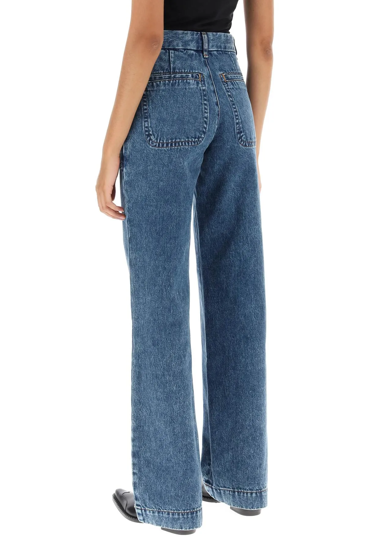 A.p.c. seaside wide leg jeans