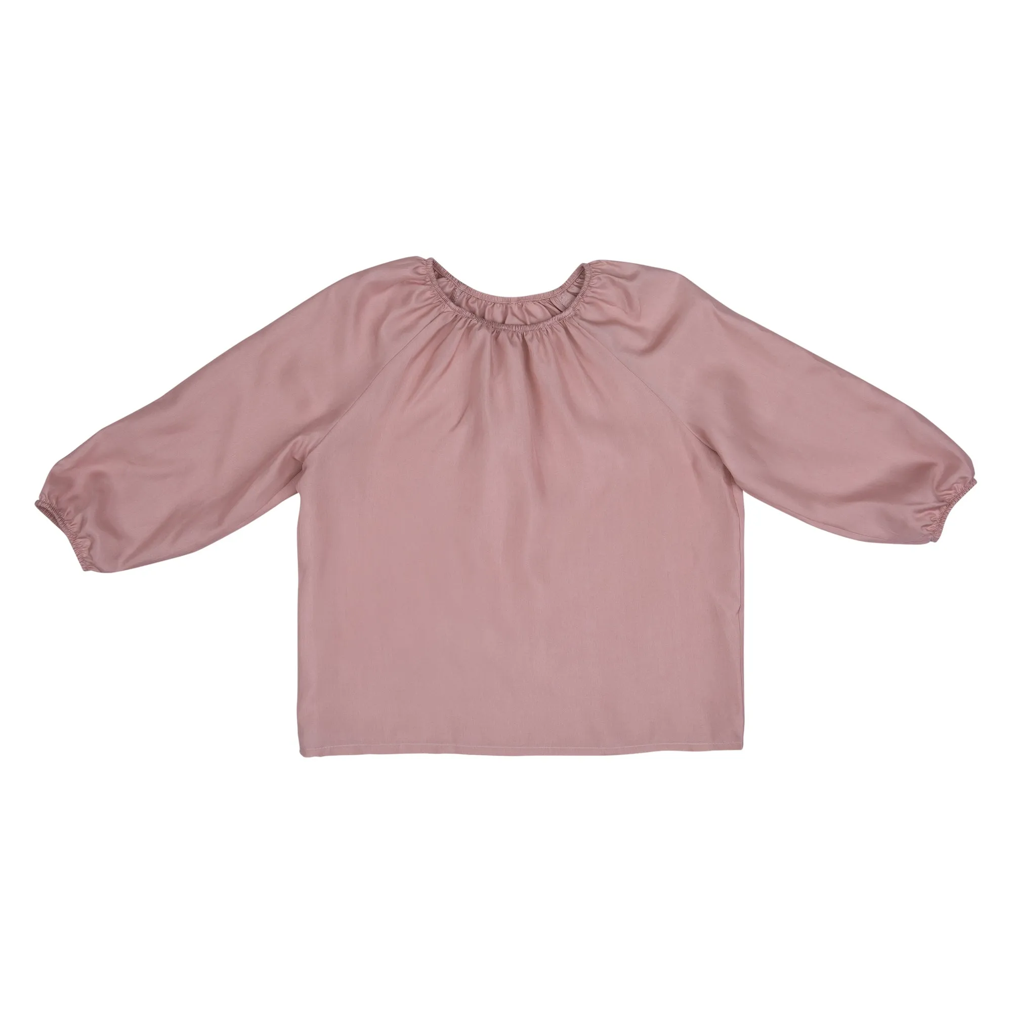 BETTE SILK BLOUSE - Pink