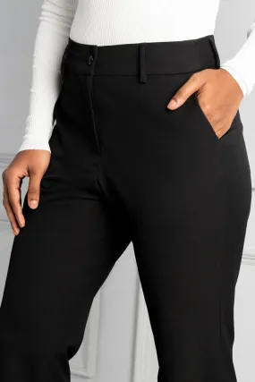 Black All Weather Stretch Pants - Women