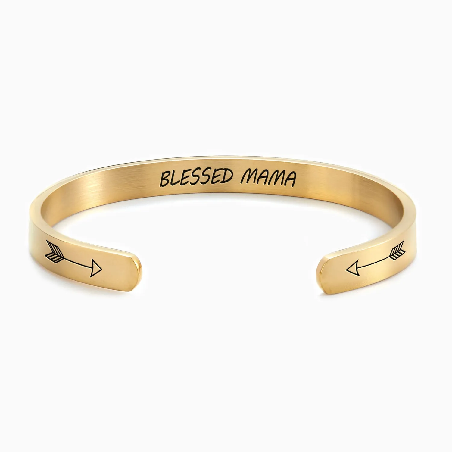 Blessed Mama Cuff Bracelet