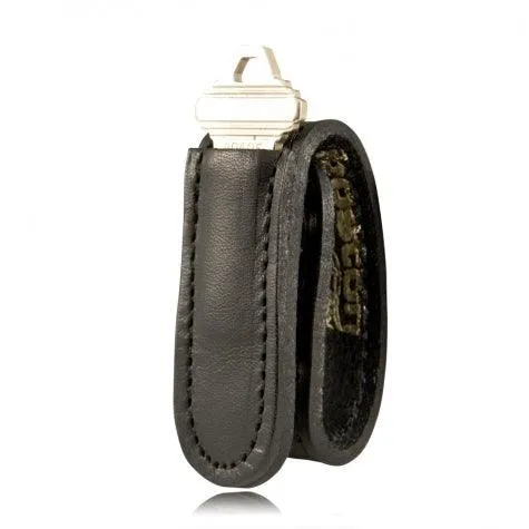 Boston Leather Belt Keeper With Key Slot