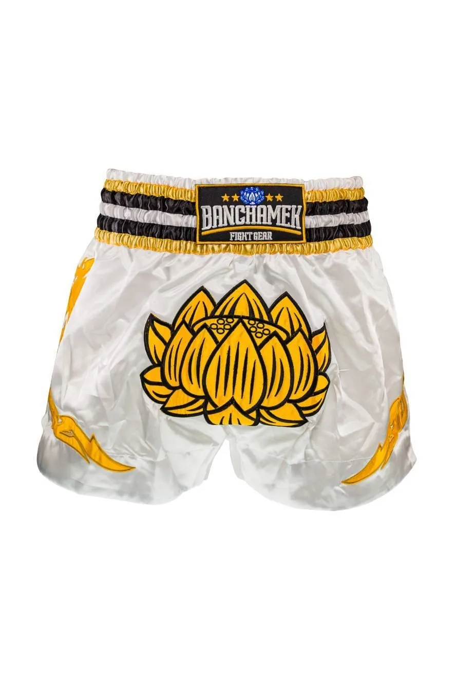 Buakaw Shorts BFG2-2 WHITE GOLD