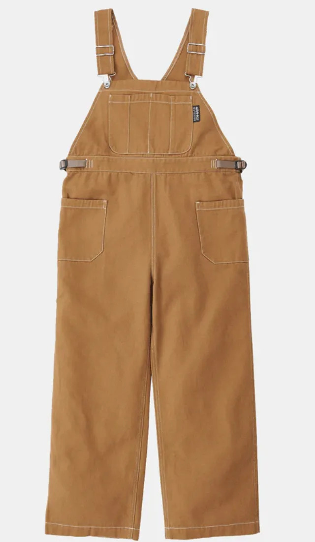 Canvas camp overalls