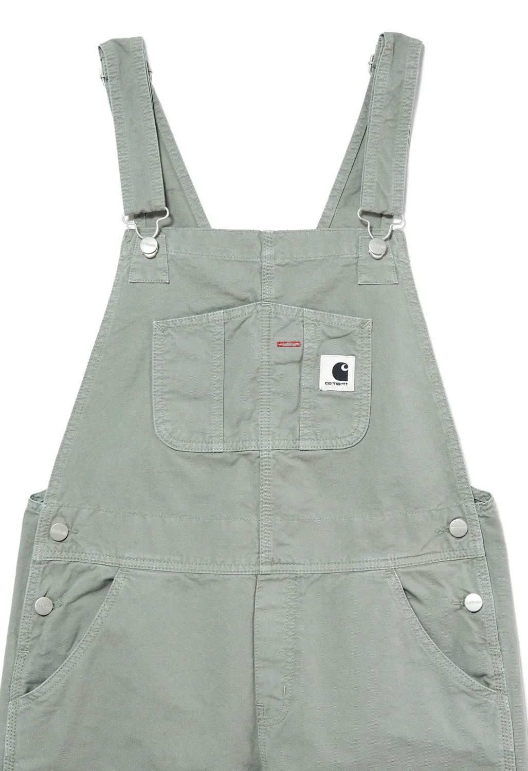 Carhartt WIP Women's Bib Overalls Straight - Yucca