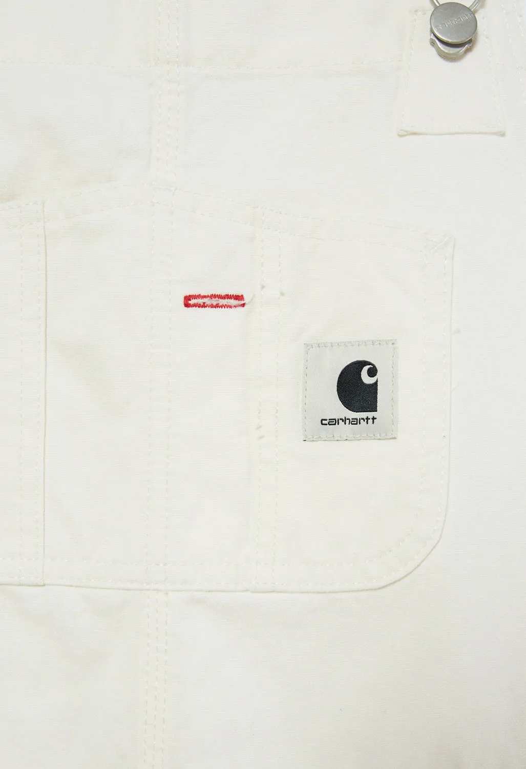 Carhartt WIP Women's Straight Bib Overalls - Wax