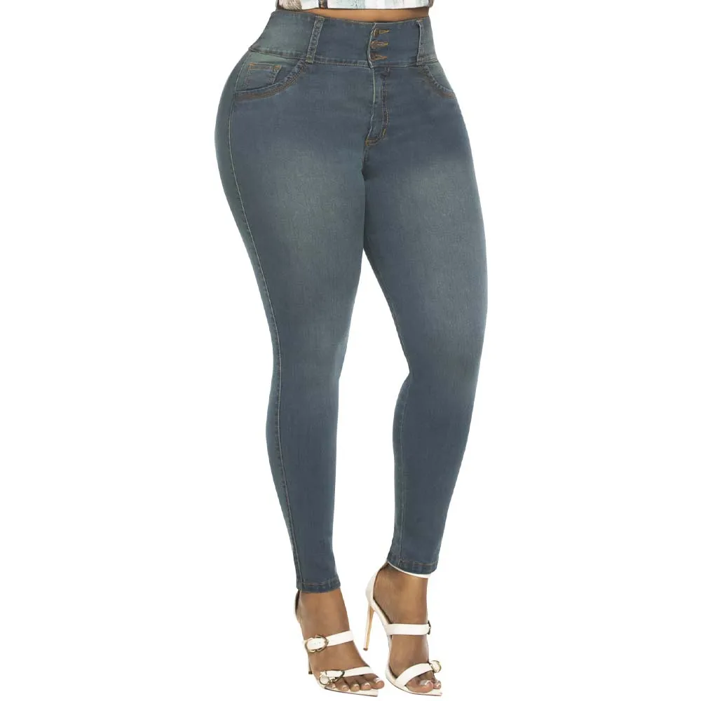 Classic Skinny Curvy BBL Jeans for women - J82312C