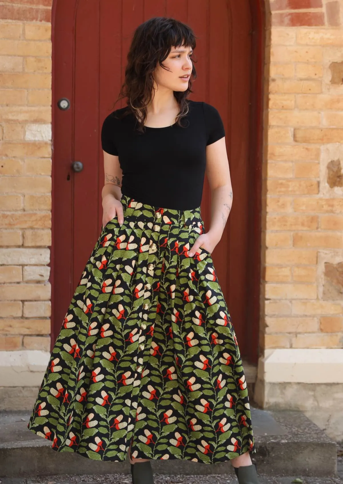 Cora Skirt Oak