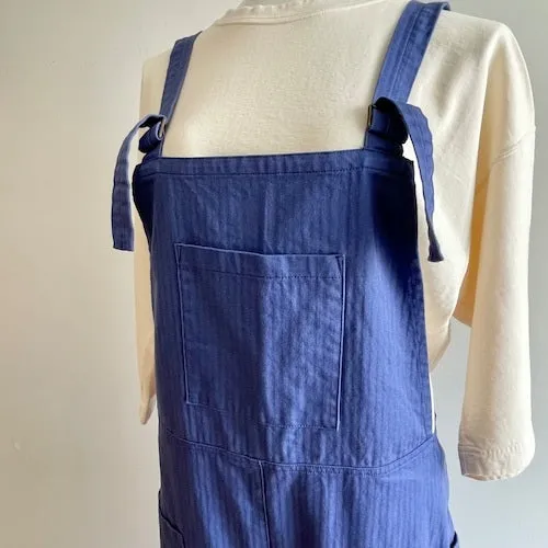 Cotton Herringbone Overalls