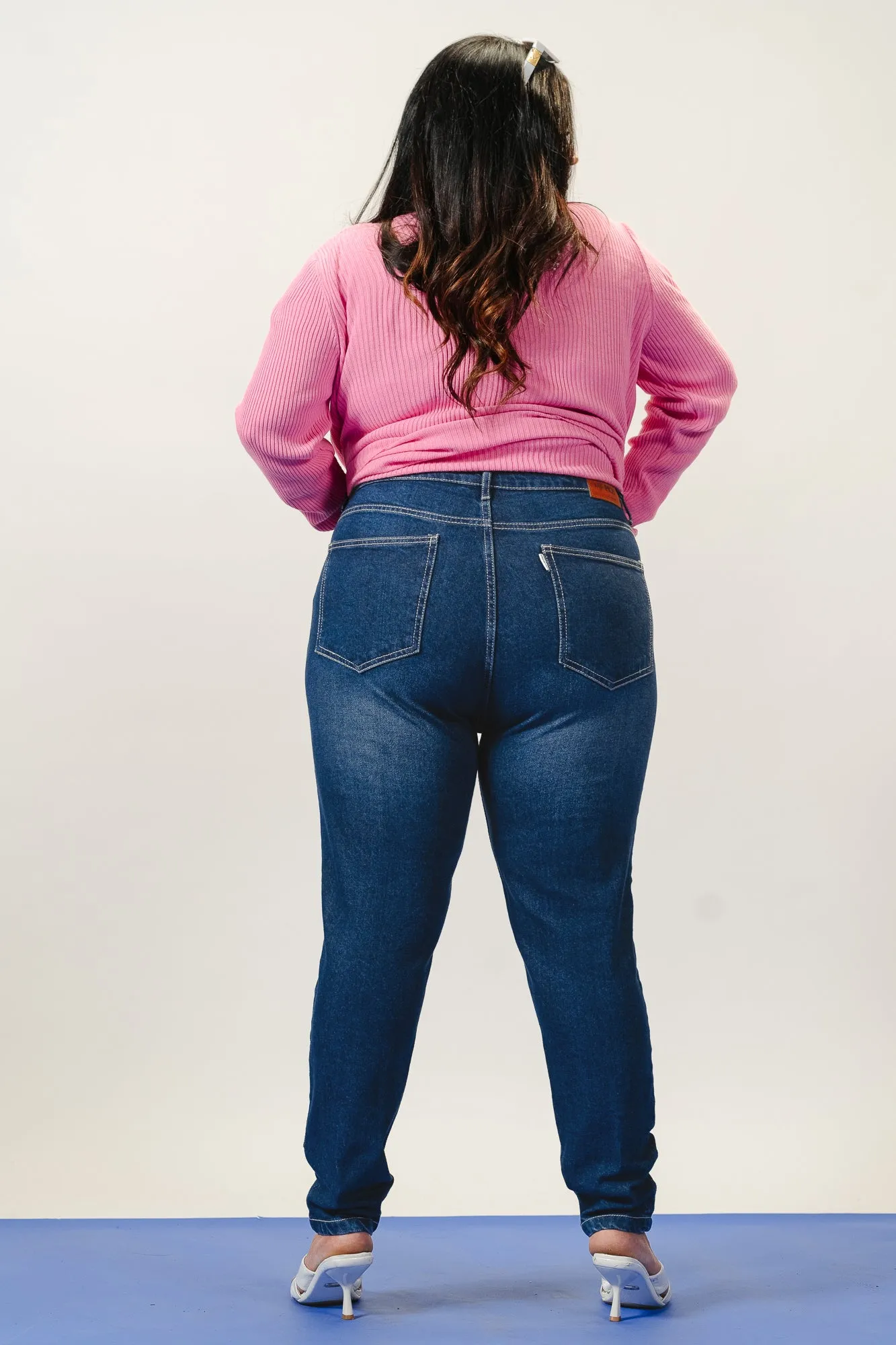 Curve Rich Indigo Skinny Curve Jeans