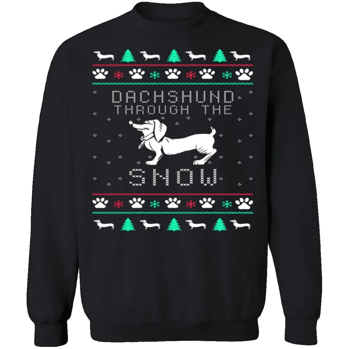 Dachshund Ugly Christmas Sweater