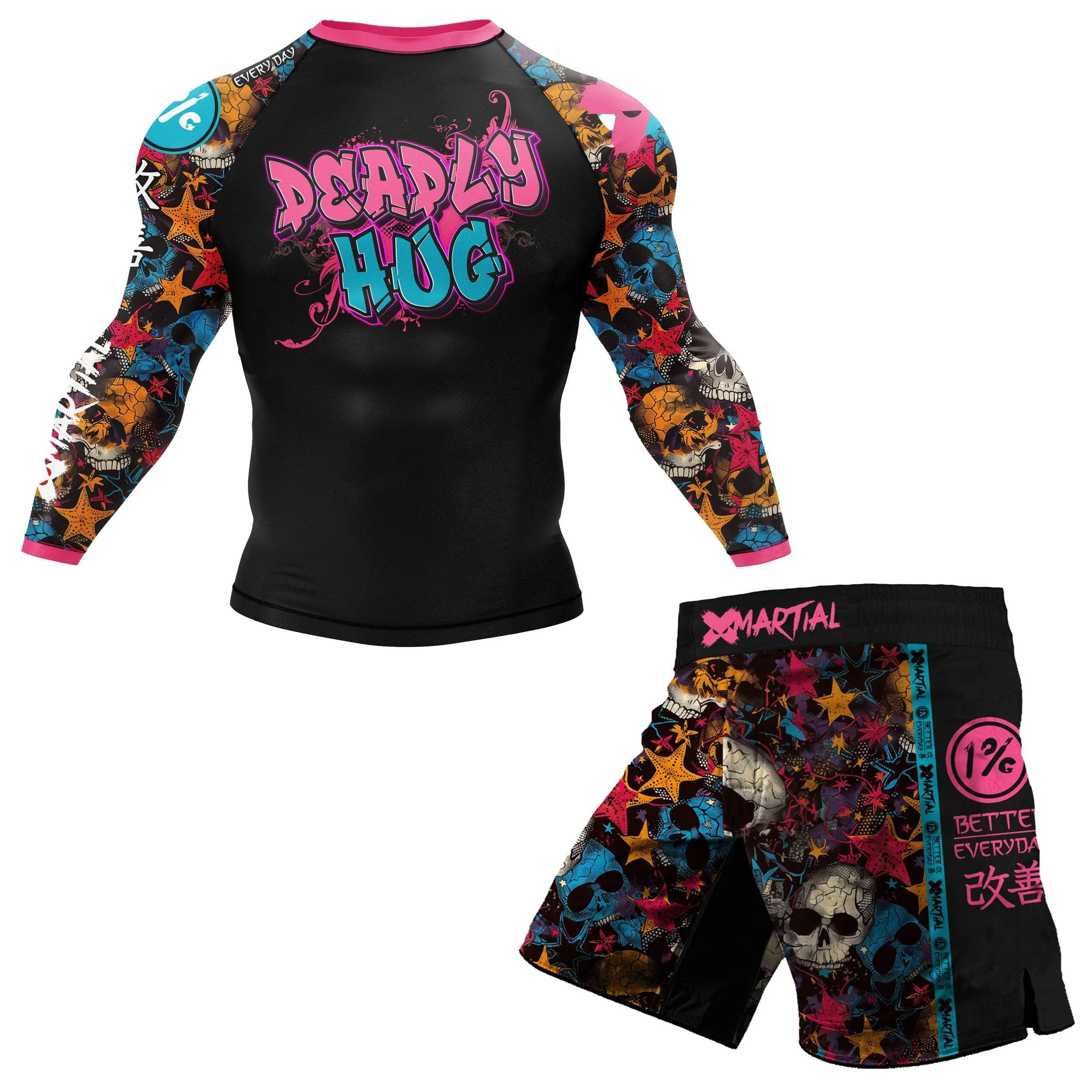 Deadly Hug 2.0 Hybrid BJJ/MMA Shorts