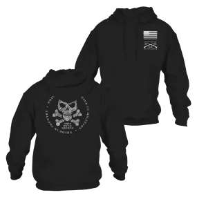 Death Paisley Hoodie - Black