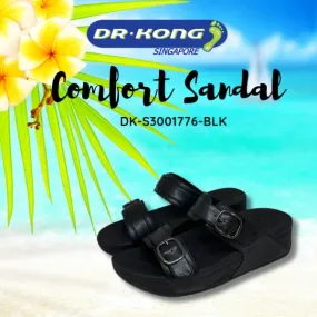 DR.KONG WOMEN TOTAL CONTACT SANDALS DK-S3001776-BLK(RP : $149)