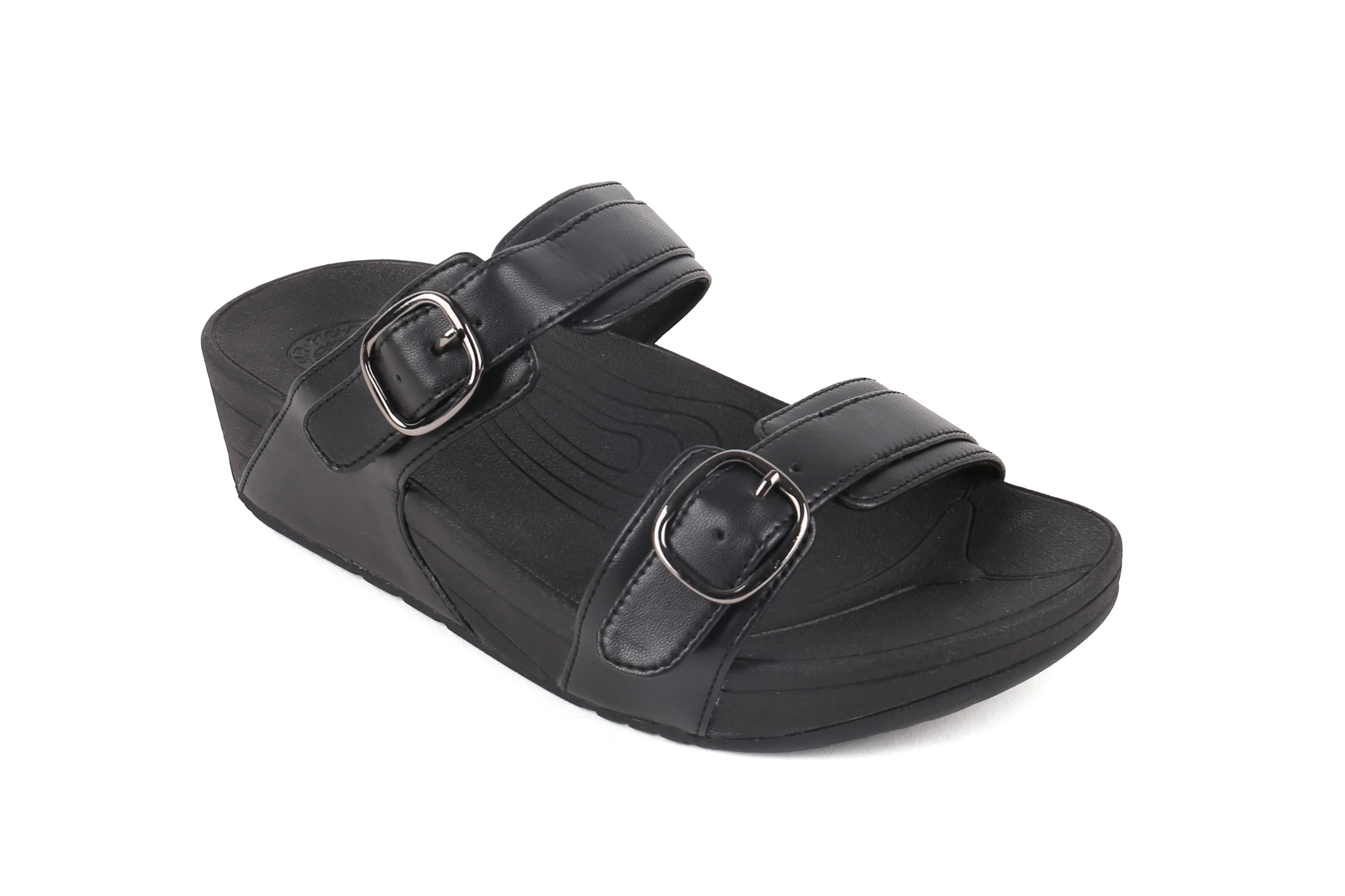 DR.KONG WOMEN TOTAL CONTACT SANDALS DK-S3001776-BLK(RP : $149)