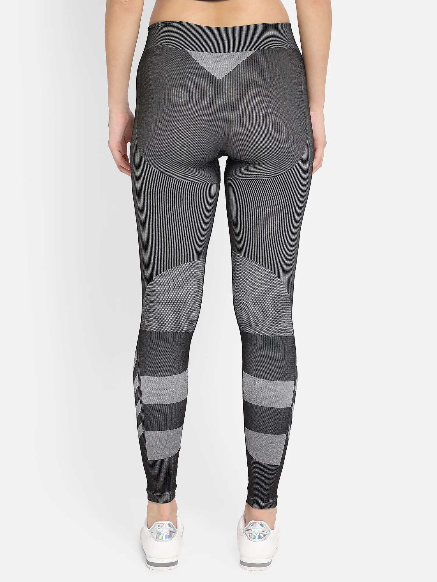 Ella Seamless Women Grey Tight