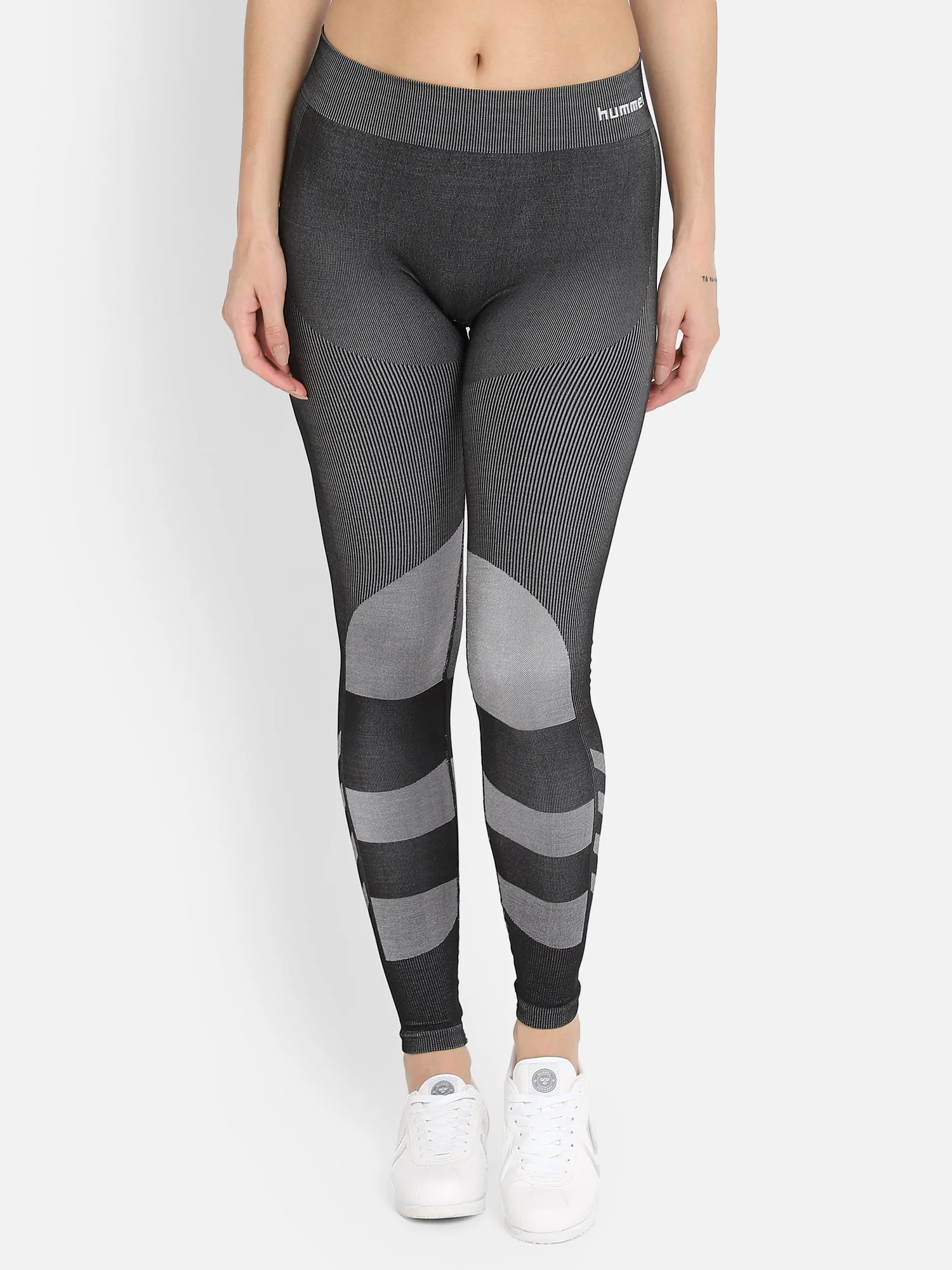 Ella Seamless Women Grey Tight