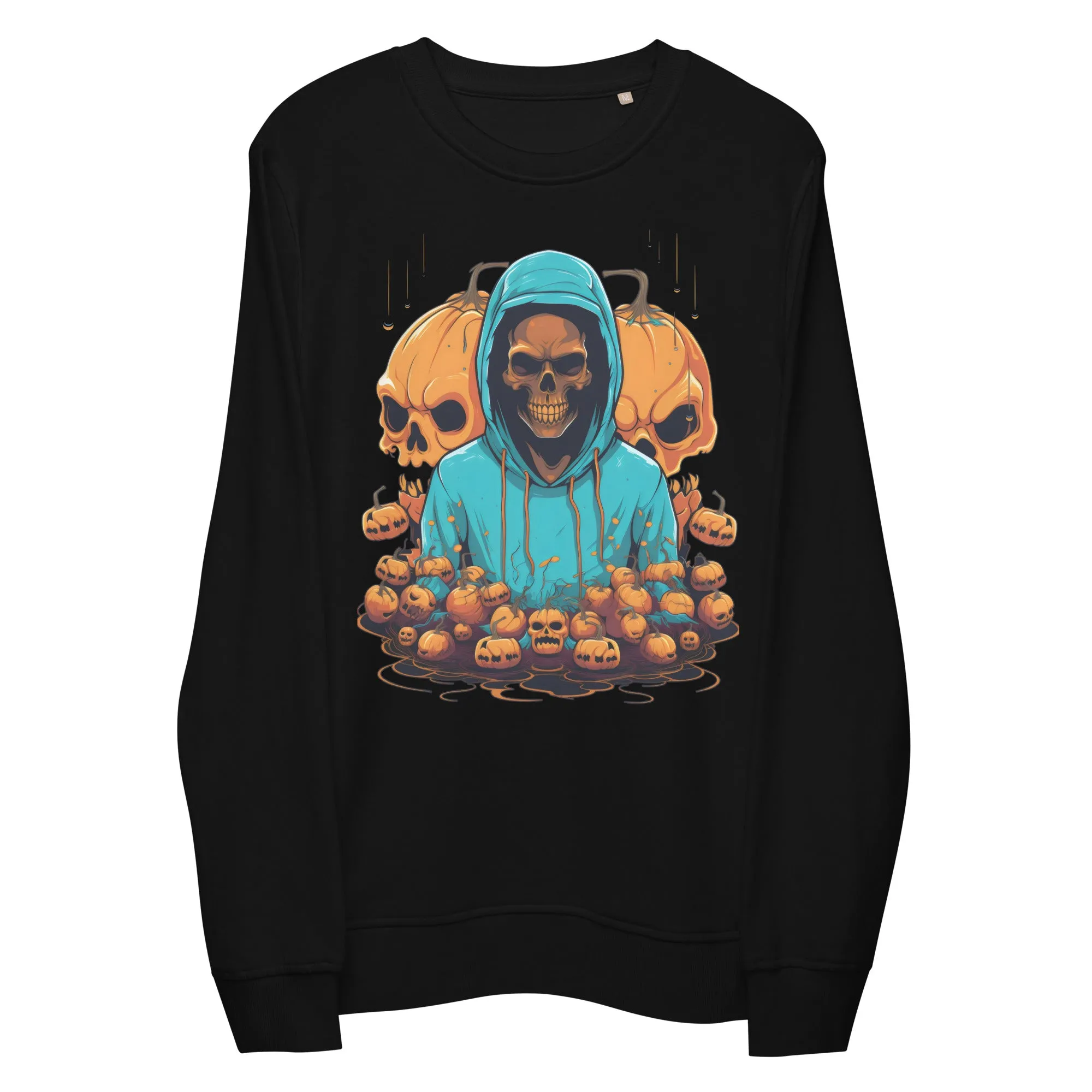 Embrace the Eerie with Halloween Skeleton Man Sweatshirts 001