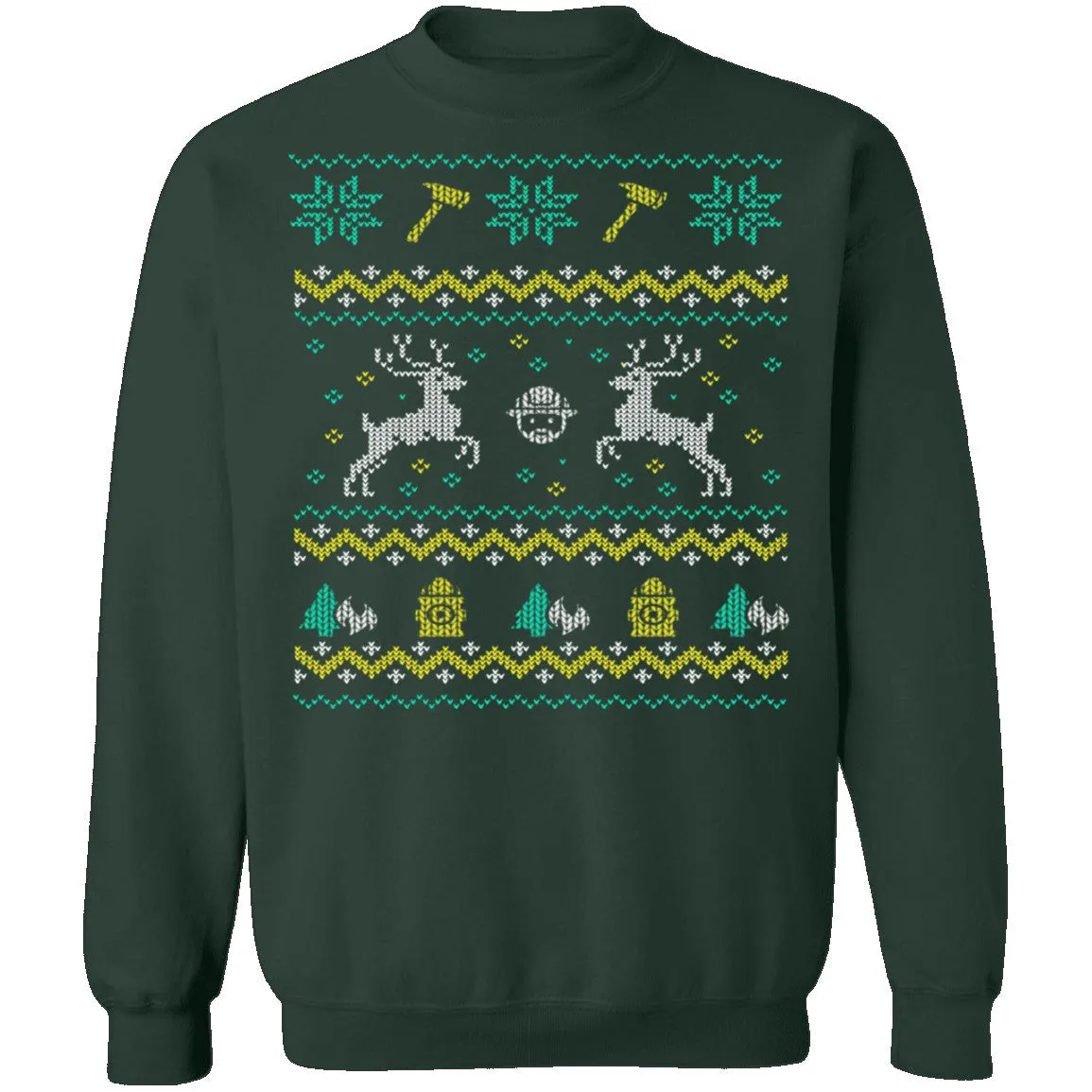 Firefighter Ugly Christmas Sweater