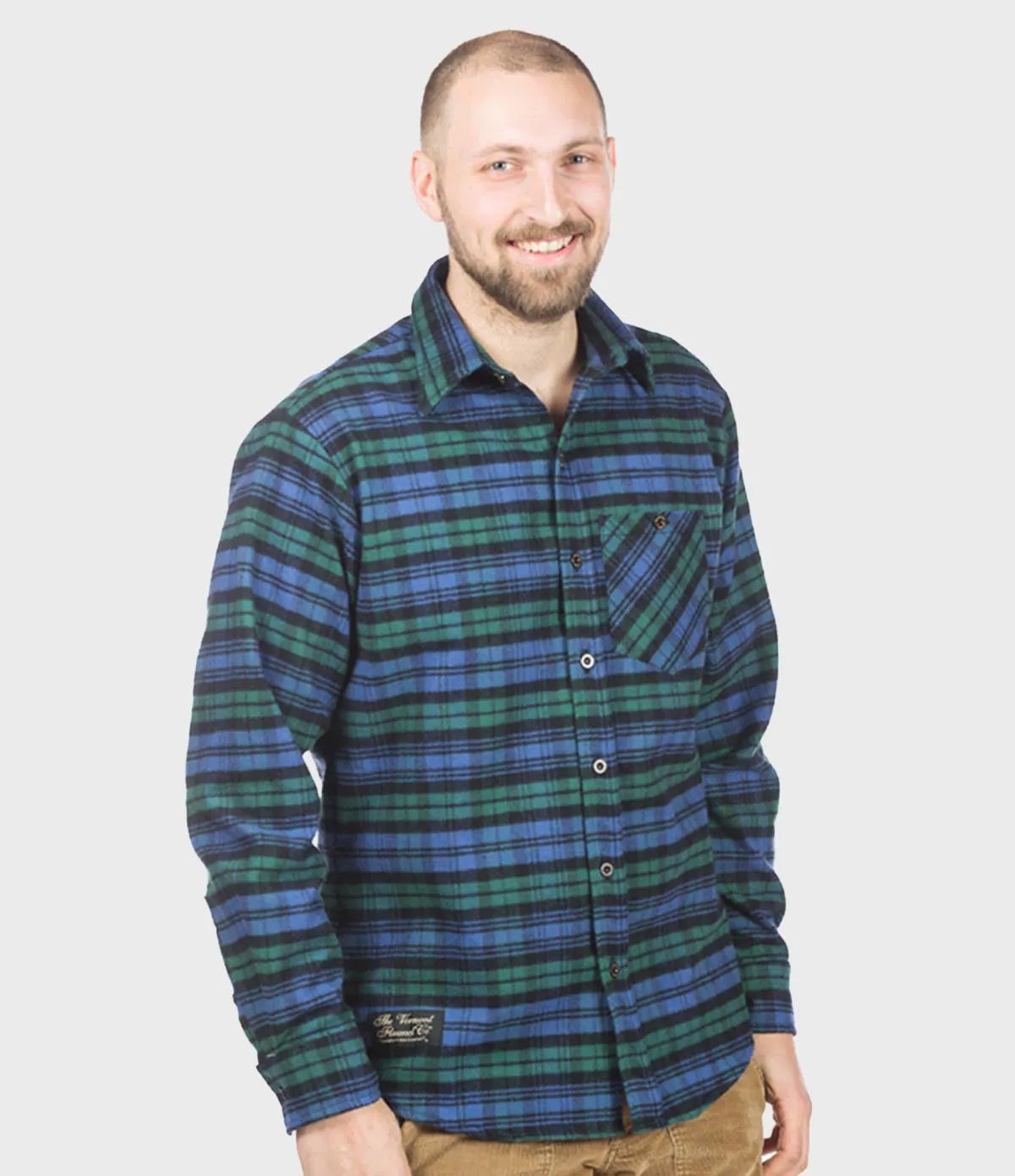 Fitted Flannel Shirt - Black Watch