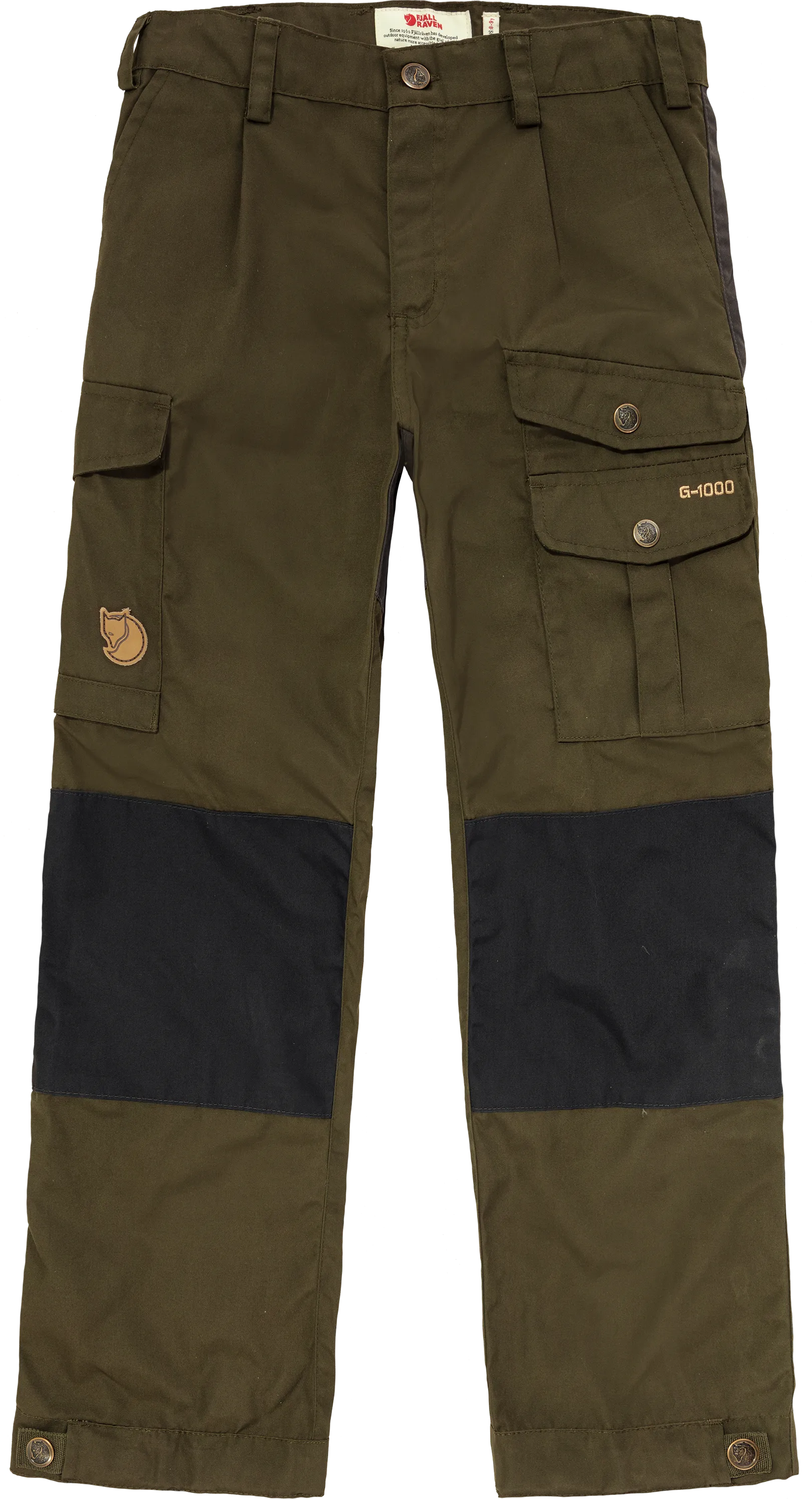 Fjällräven Kid&#x27;s Vidda Trousers Dark Olive | Buy Fjällräven Kid&#x27;s Vidda Trousers Dark Olive here | Outnorth