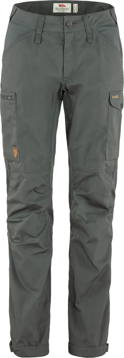 Fjällräven Women&#x27;s Kaipak Trousers Curved Basalt | Buy Fjällräven Women&#x27;s Kaipak Trousers Curved Basalt here | Outnorth