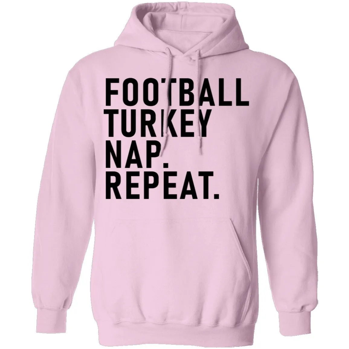 Football Turkey Nap Repeat T-Shirt