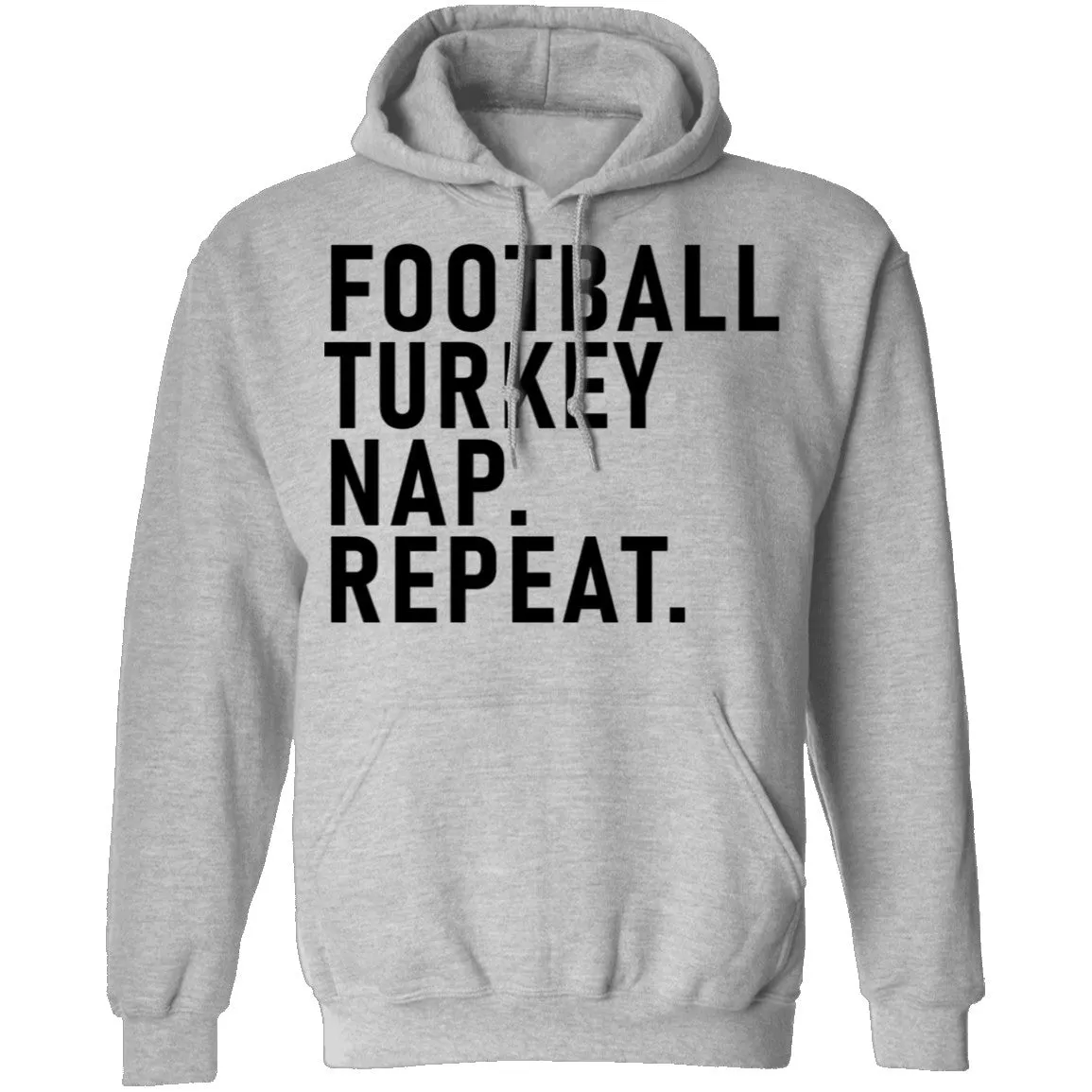 Football Turkey Nap Repeat T-Shirt