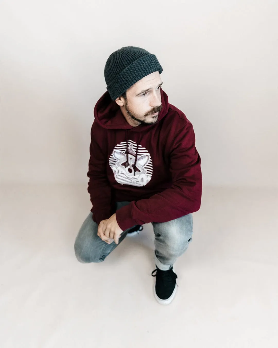 Fred Classic Hoodie - Burgundy