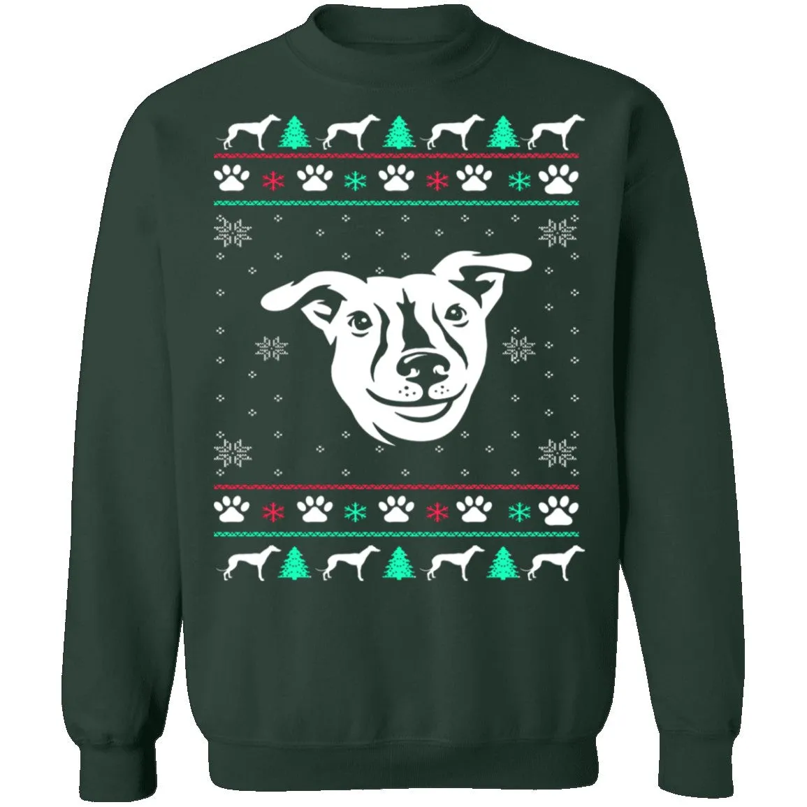 Greyhound Ugly Christmas Sweater