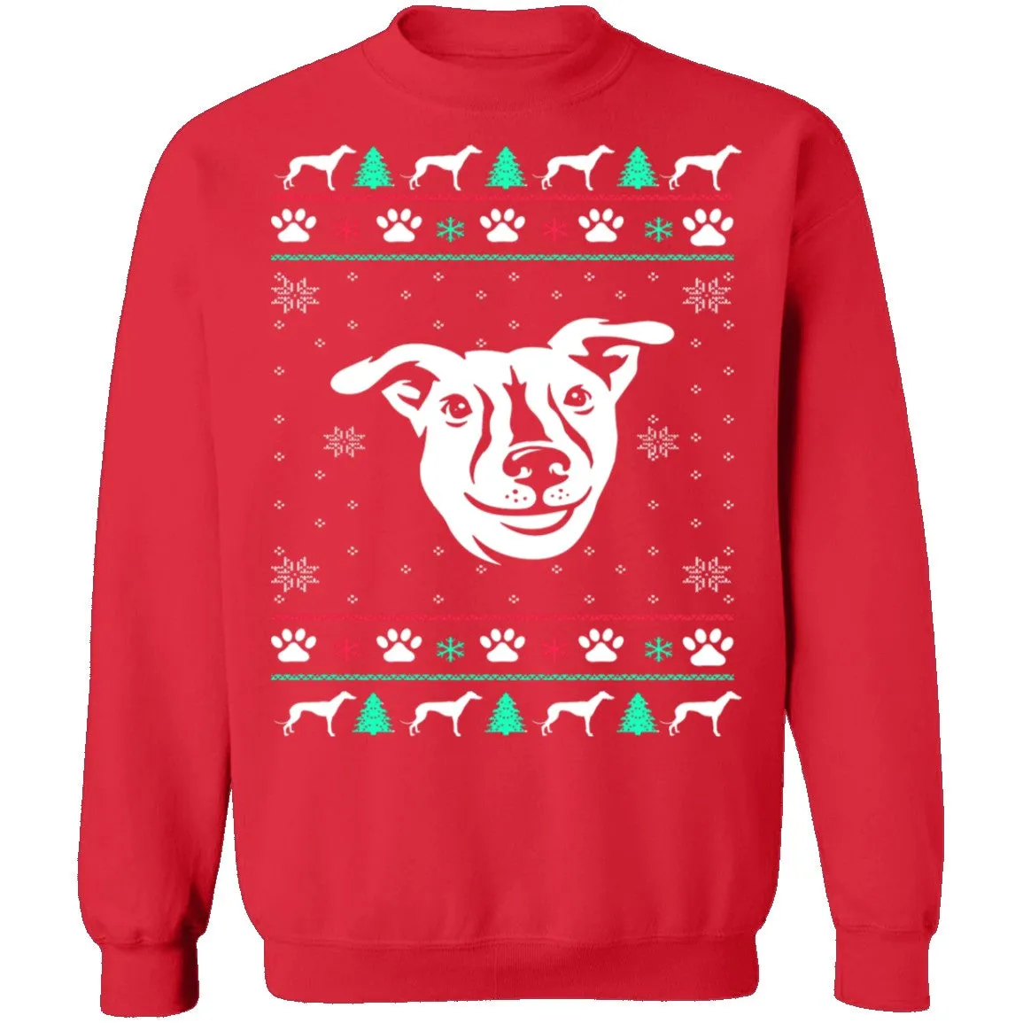 Greyhound Ugly Christmas Sweater