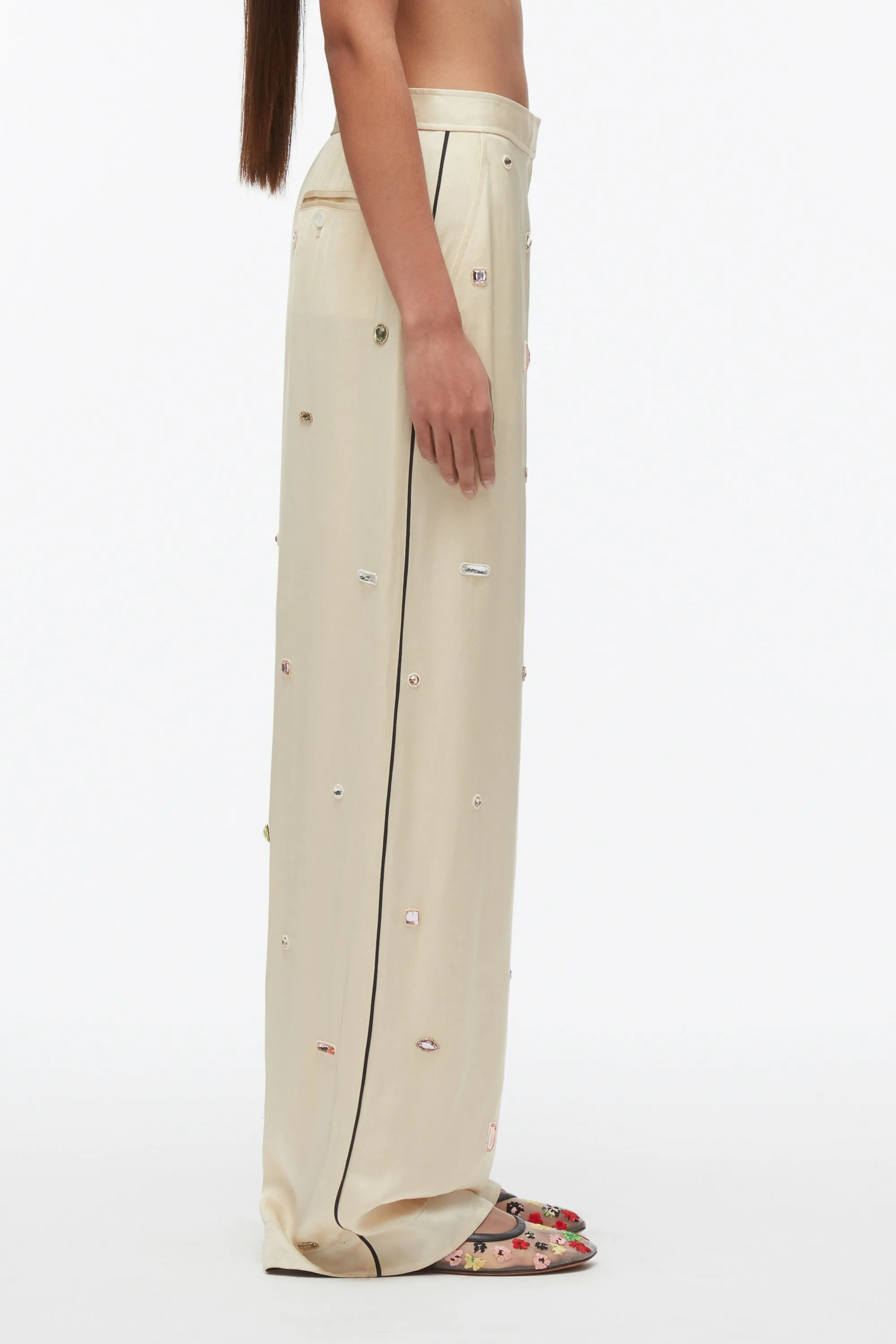 Halo Embroidered PJ Pant