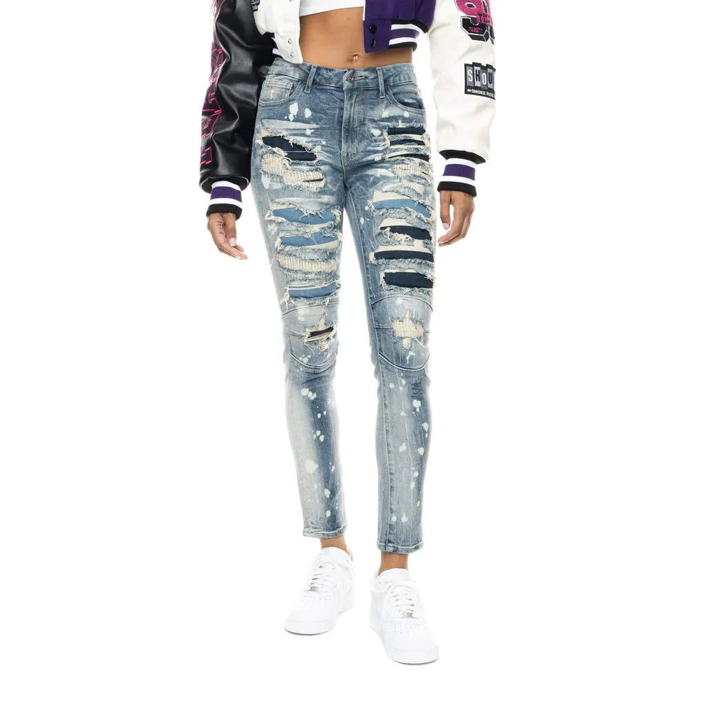 Heavy Ripoff Semi Basic Denim Pants - Vegas Blue