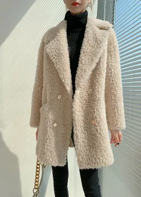 High Pile Wool Fleece Coat