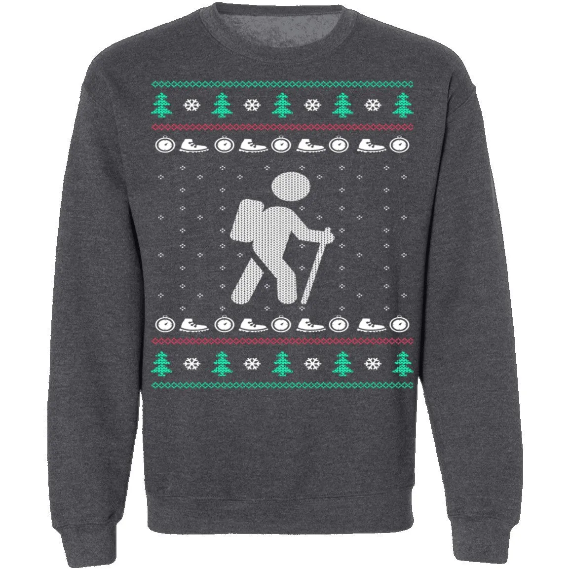 Hiking Ugly Christmas Sweater