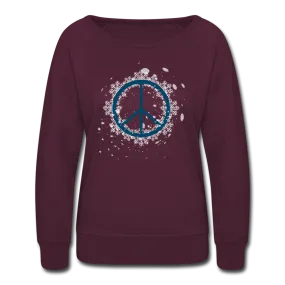 Holiday Peace Sign- Sweatshirt