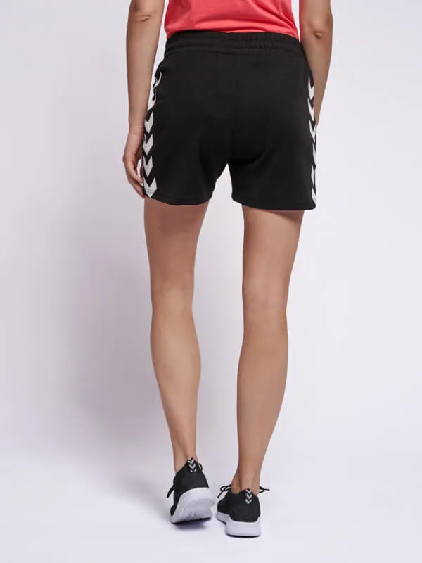 Jina Women Polyester Black Short