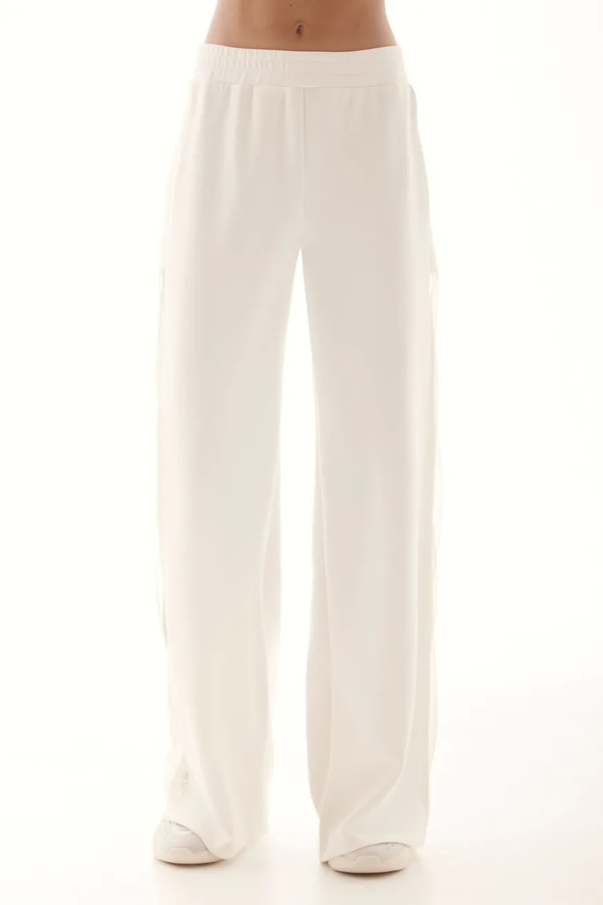 Kenzie Mesh Stripe Wide Leg Pant