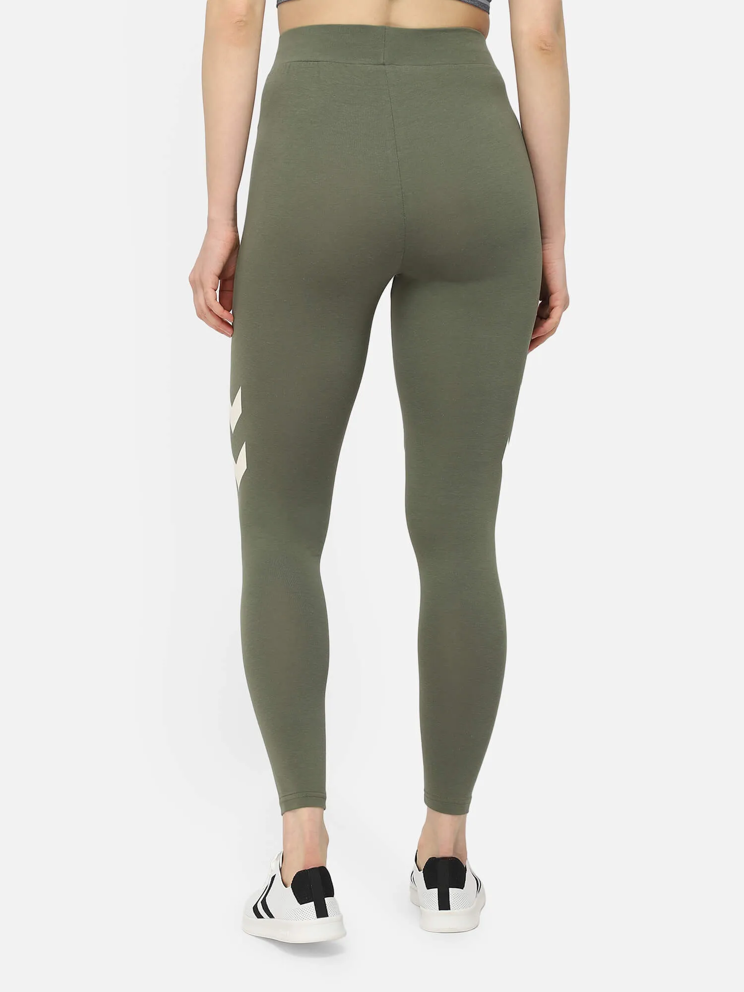 Legacy Women Cotton Green Tight