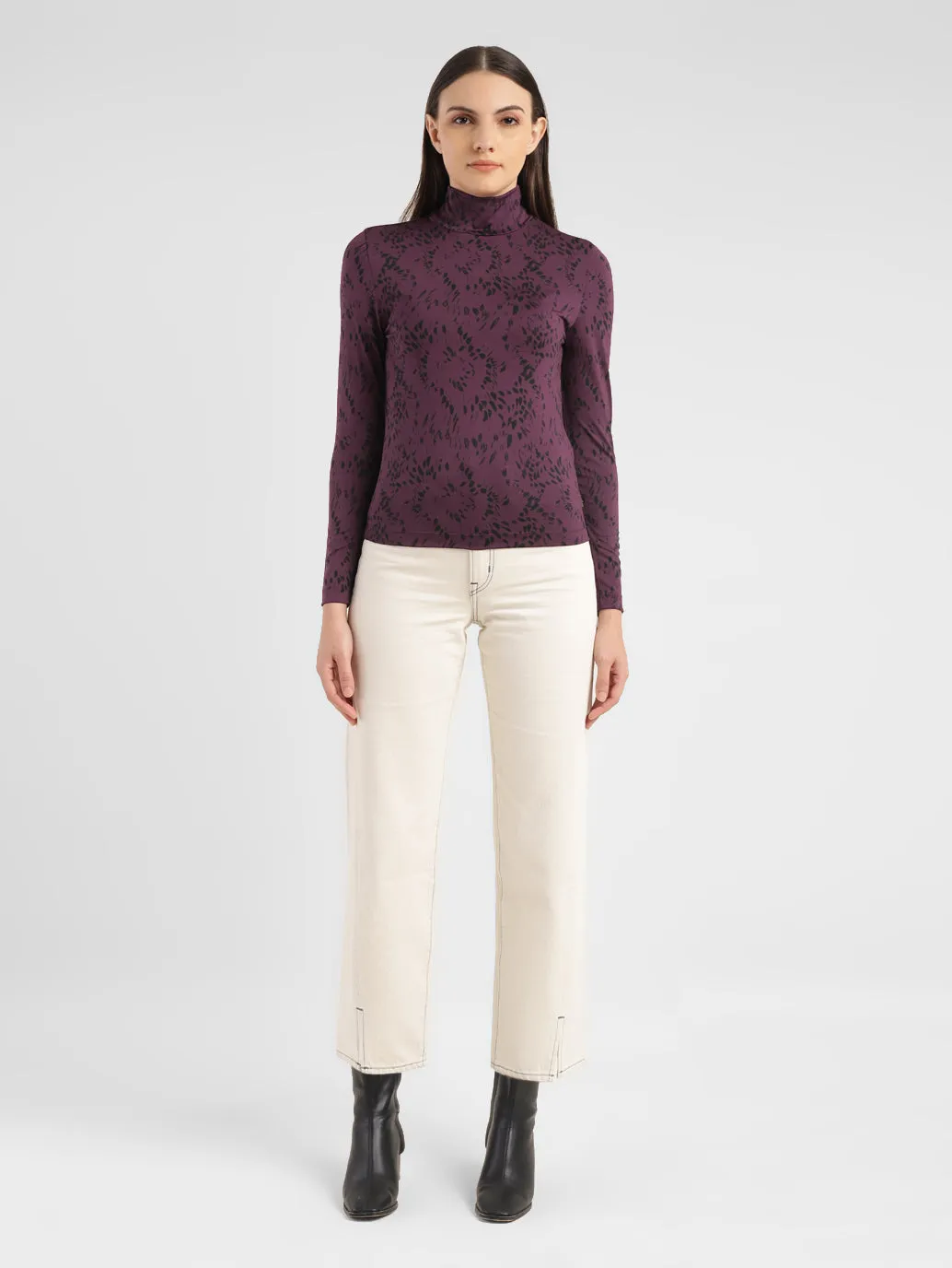 Levi's x Deepika Padukone Moon Rib Turtleneck