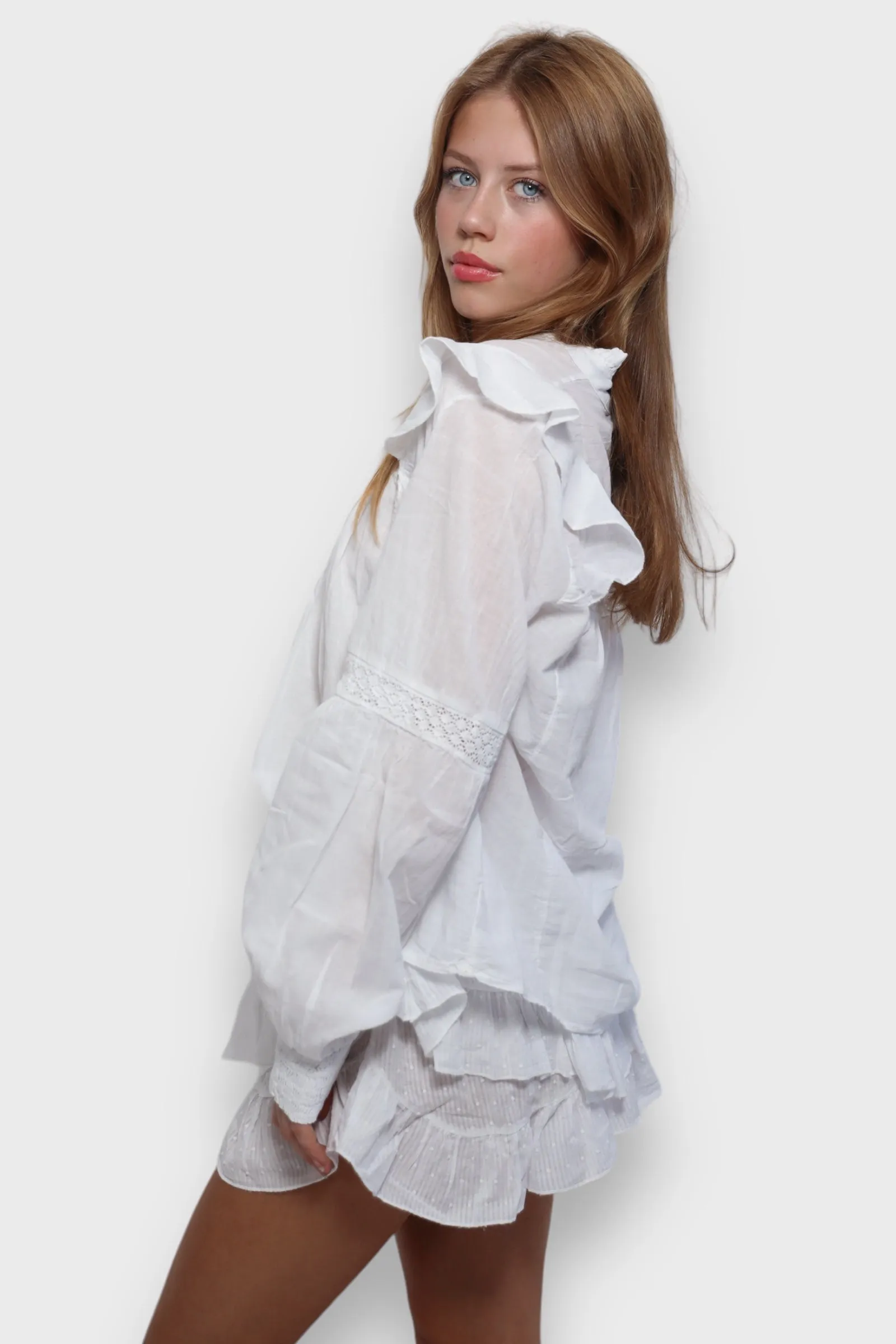 "Glory" blouse white