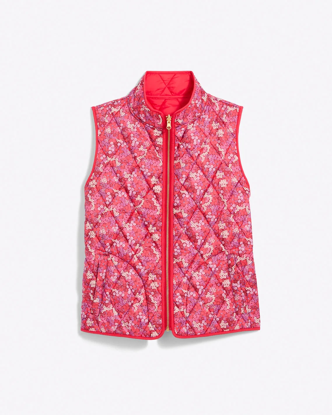 Reversible Quilted Puffer Vest